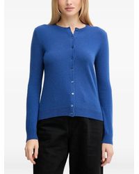 Benetton - Crew-Neck Cardigan - Lyst