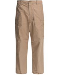 Beams Plus - Pantaloni Cargo Con Bottoni - Lyst