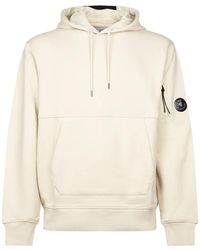 C.P. Company - Lens-Detail Drawstring Hoodie - Lyst