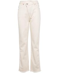 Alohas - Kansas High-Rise Straight-Leg Jeans - Lyst