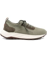 Henderson - Sneakers Mit Gestricktem Einsatz - Lyst