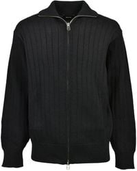 BREATH - Drivers Ribbed-Knit Zip-Up Cardigan - Lyst