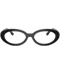 Ray-Ban - Cat-Eye-Brille Mit Logo-Schild - Lyst