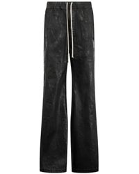 Rick Owens - Pusher Wide-Leg Trousers - Lyst