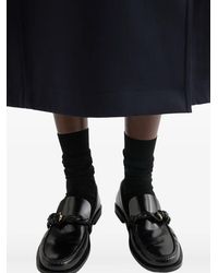 Jil Sander Nikky スクエアトゥ ローファー ブラック | Lyst