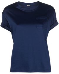 Kiton - T-shirt con taschino - Lyst