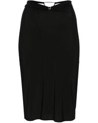 Coperni - Triangle-Hardware Midi Skirt - Lyst