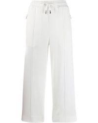 Dolce & Gabbana Pantalon ample à taille à lien de resserrage - Blanc
