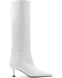 Proenza Schouler - Trap Leather Knee-High Boots - Lyst