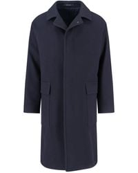 Tagliatore - Wool Blend Coat - Lyst