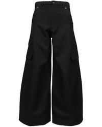 Egonlab - Duffle Wide-Leg Cargo Trousers - Lyst