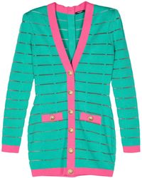 Balmain - Abito Corto Con Decorazione - Lyst
