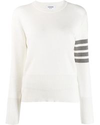Thom Browne - 4Bar クルーネック プルオーバー - Lyst
