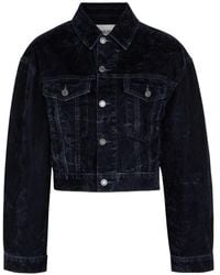Agolde - Buttoned Flap-Pocket Jacket - Lyst
