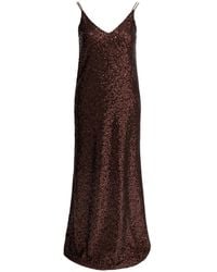 Semler - Sequin V-Neck Dress - Lyst
