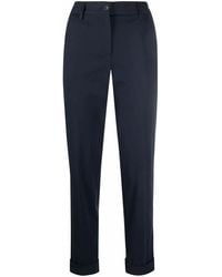 P.A.R.O.S.H. - Cropped Straight-Leg Trousers - Lyst