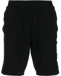 Stone Island - Shorts Mit Elastischem Bund - Lyst