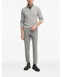 GANT - Maglione Con Mezza Zip - Lyst
