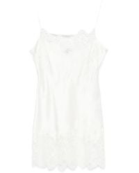 Carine Gilson - Lace Straight-Neckline Slip - Lyst