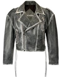 Dan Cassab - Calista Leather Jacket - Lyst