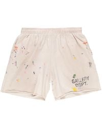 GALLERY DEPT. - Insomnia Paint-Splatter Track Shorts - Lyst