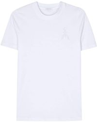 Patrizia Pepe - T-shirt Met Geborduurd Logo - Lyst