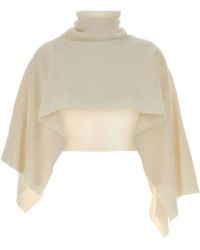 Magda Butrym - Cape mit Rollkragen - Lyst