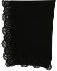 Ermanno Scervino - Lace-Trim Scarf - Lyst