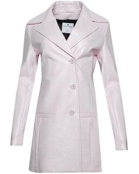 Courreges - Heritage Vinyl Faux Leather Coat - Lyst