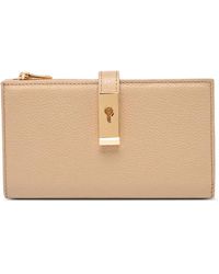 Bally - Lock Grained-Leather Wallet - Lyst