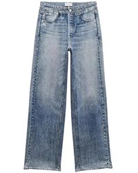 Rag & Bone - Vaqueros Anchos Miramar Terry - Lyst
