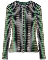 Jonathan Simkhai - Mabel Eyelet-Knit Cardigan - Lyst