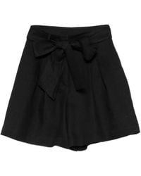 Liviana Conti - Tie-Waist Pleated Shorts - Lyst
