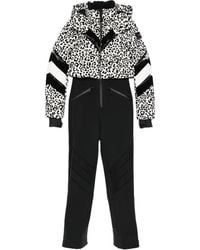 Mackage - Satory-Flp Leopard-Print Ski Jumpsuit - Lyst