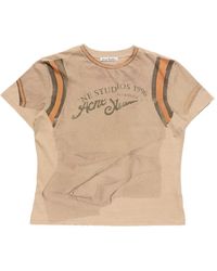 Acne Studios - Logo-Print T-Shirt - Lyst