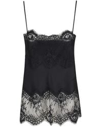 Herskind - Lace-Detail Sleeveless Top - Lyst