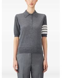 Thom Browne - Shirt Collar Polo - Lyst