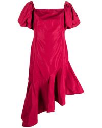 Polo Ralph Lauren - Ruffled Asymmetrical Taffeta Gown - Lyst