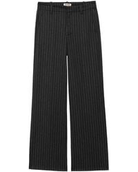 Zadig & Voltaire - Stripe-Pattern Trousers - Lyst