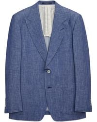 Tom Ford - Peak-Lapel Buttoned Blazer - Lyst
