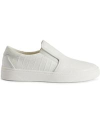 Giuseppe Zanotti - Zapatillas GZ94 de piel con efecto de piel de cocodrilo - Lyst