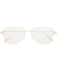 Cartier - Pilot-frame Tinted Sunglasses - Lyst