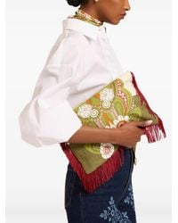 La DoubleJ - Placée Hand Pochette With Fringes - Lyst