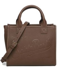 MC2 Saint Barth - Midi Vanity Embossed Top-Handle Tote Bag - Lyst