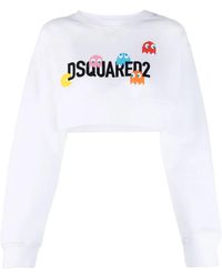 DSquared² - Sweater Met Logoprint - Lyst