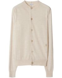 Burberry - Cardigan En Laine - Lyst