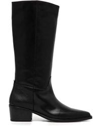 Vagabond Shoemakers - 40Mm Kelsey Pointed-Toe Leather Boots - Lyst