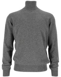 FILIPPO DE LAURENTIIS - Roll-Neck Cashmere Sweater - Lyst