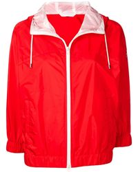 Fay Coral Rain Jacket - Orange