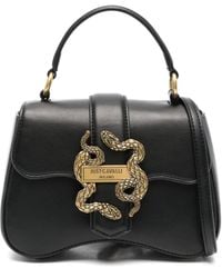Just Cavalli - Handtasche Mit Logo-Schnalle - Lyst